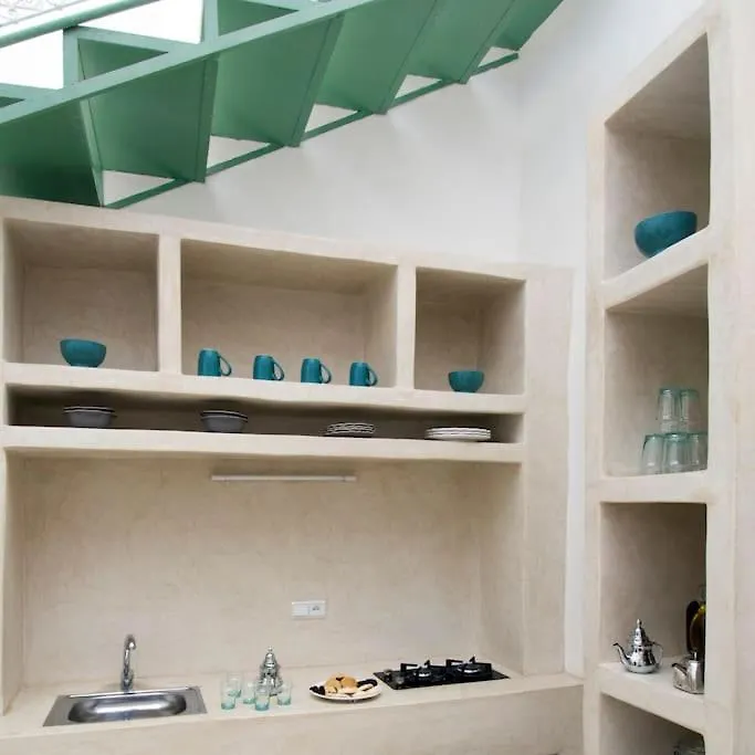 Дом отдыха Riad Haloma 90M2 In Der Medina Mit Terrasse Марракеш